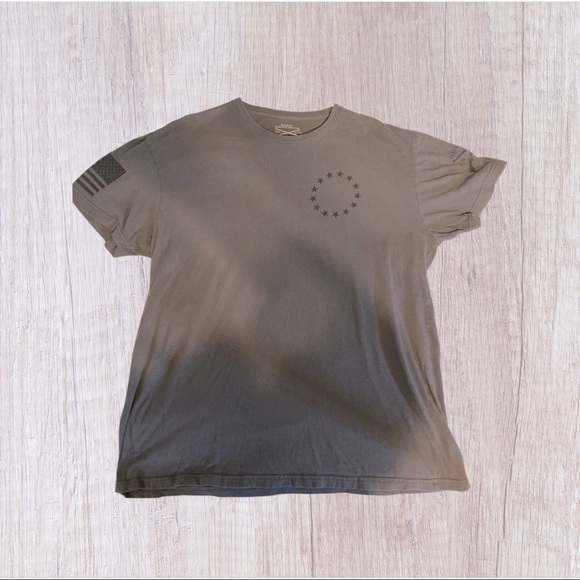 Dark Gray | Grunt Style | Rifle Flag Tee | Size: XL - Picture 4 of 4